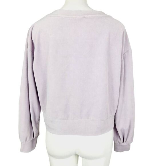Wild Fable lavender cropped sweatshirt Size XL - Picture 3 of 6